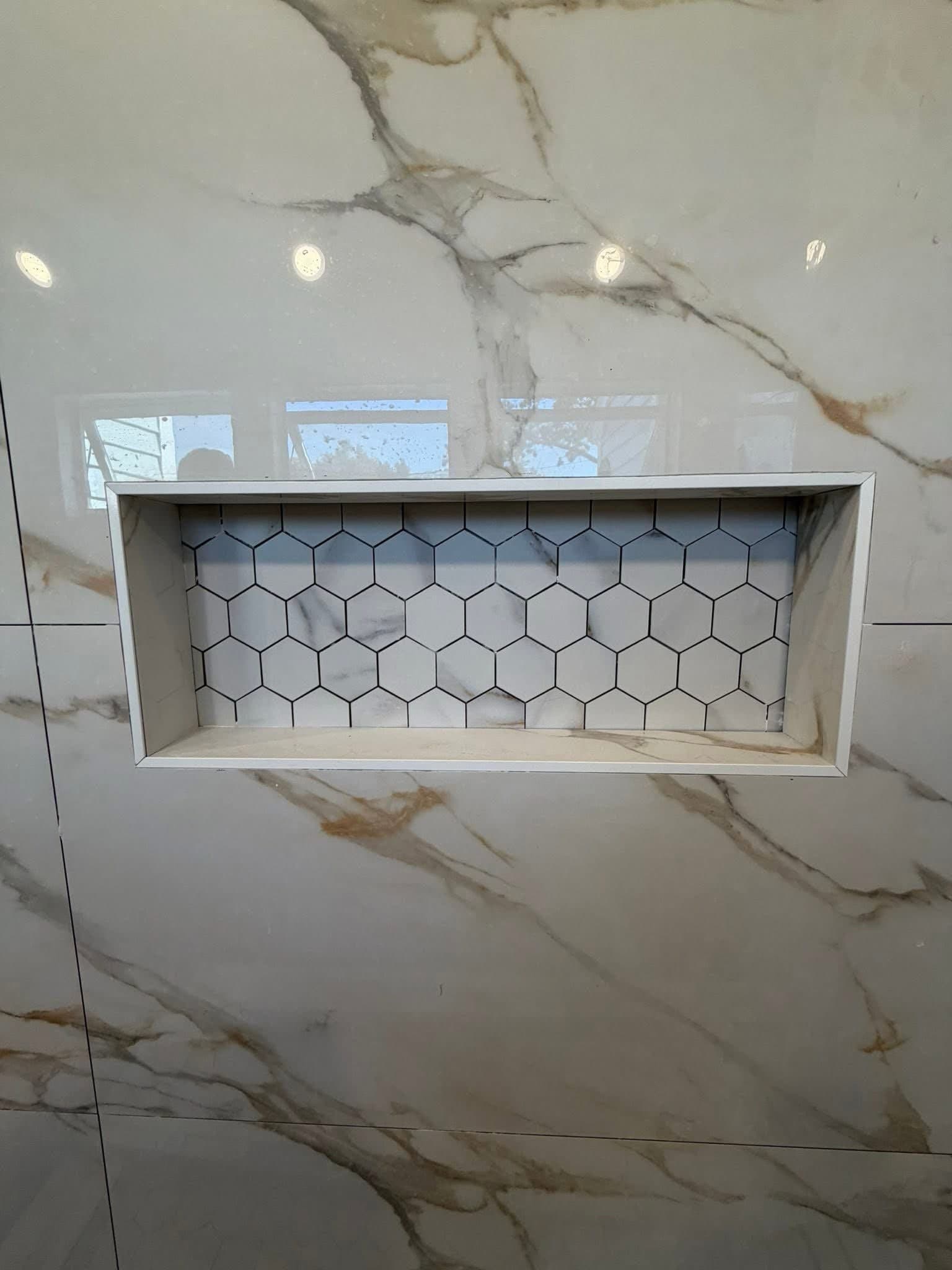 Stacked Bluestone Clad Entryway & Steps