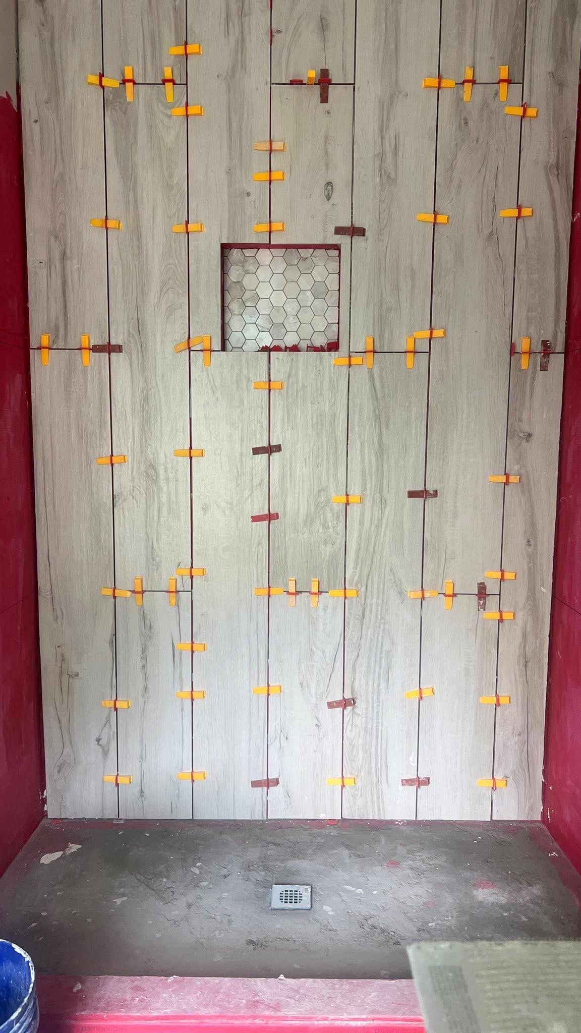 Full Waterproofing Membrane & Corner Band Prep Stage